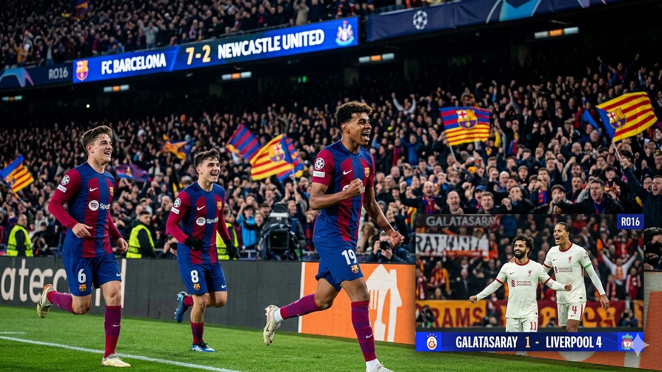 ליל של הצהרת כוונות: ברצלונה וליברפול בדרך לרבע הגמר