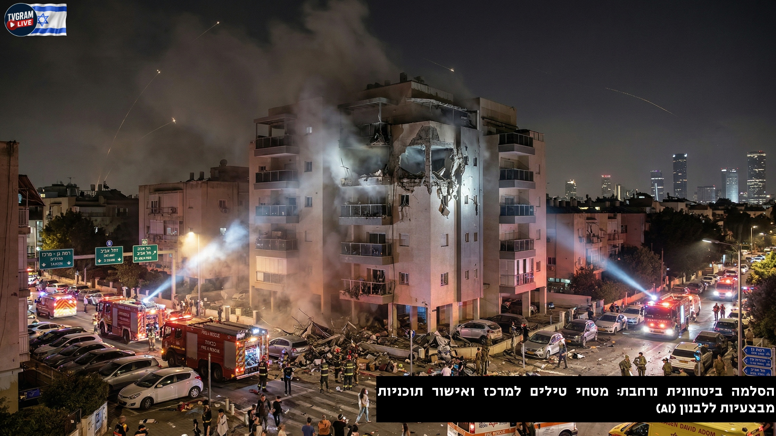 הסלמה ביטחונית נרחבת: מטחי טילים למרכז ואישור תוכניות מבצעיות ללבנון