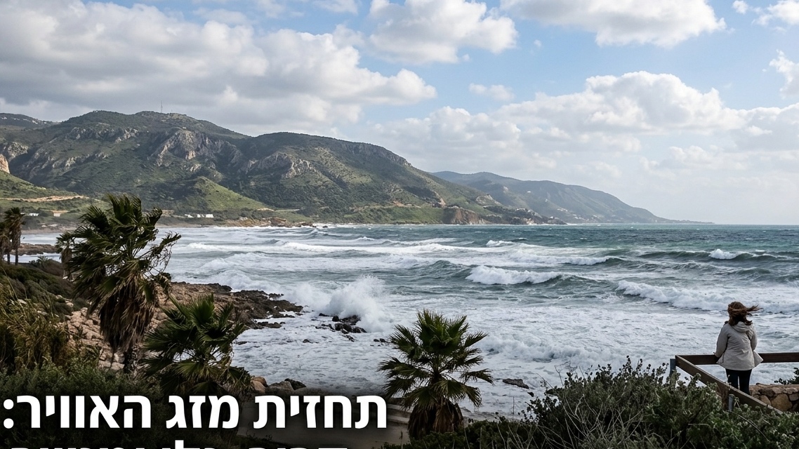 התחזית ליום הזכרון ויום העצמאות 2026